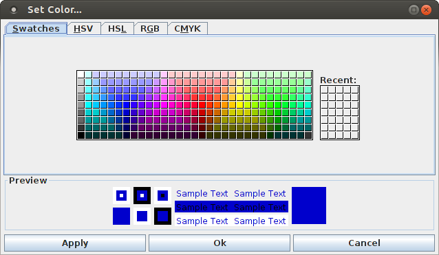 dot display color